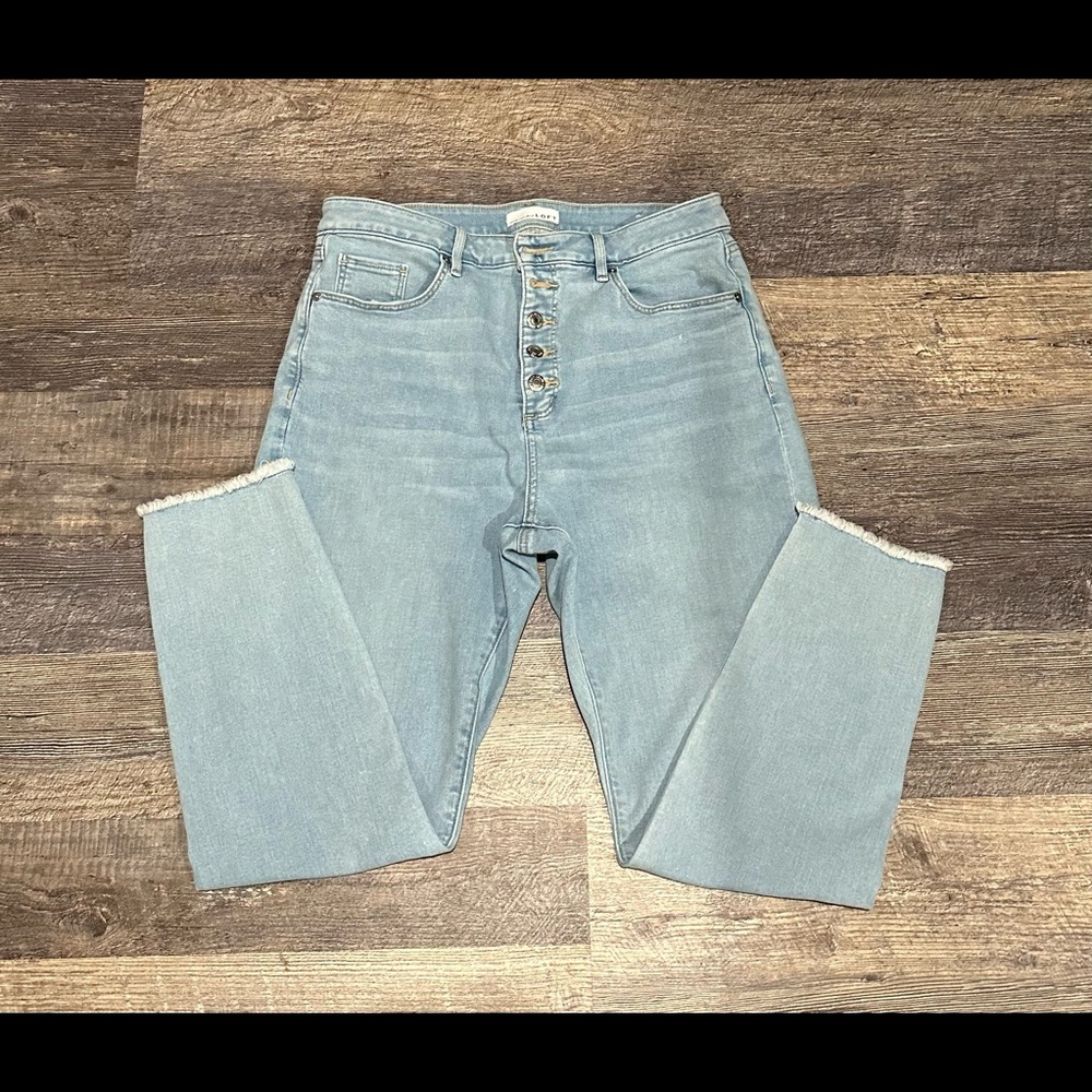 Loft Jeans 31 12 Curvy Skinny